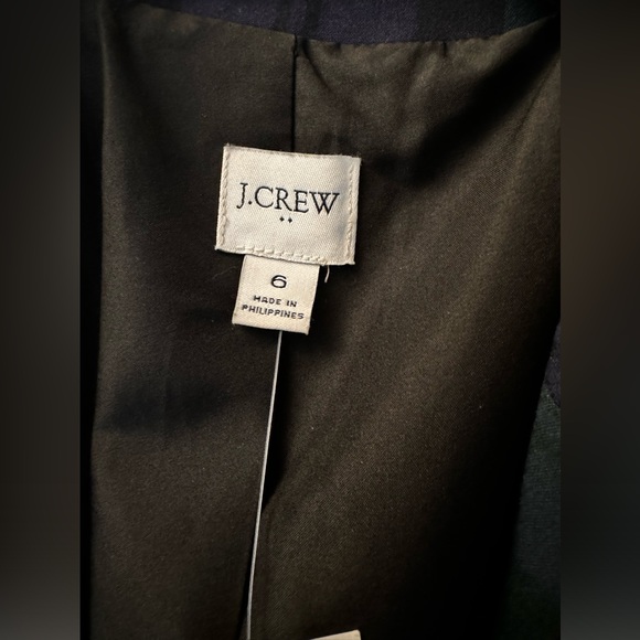 J. Crew Black Watch plaid one-button blazer - 6 - Picture 6 of 7